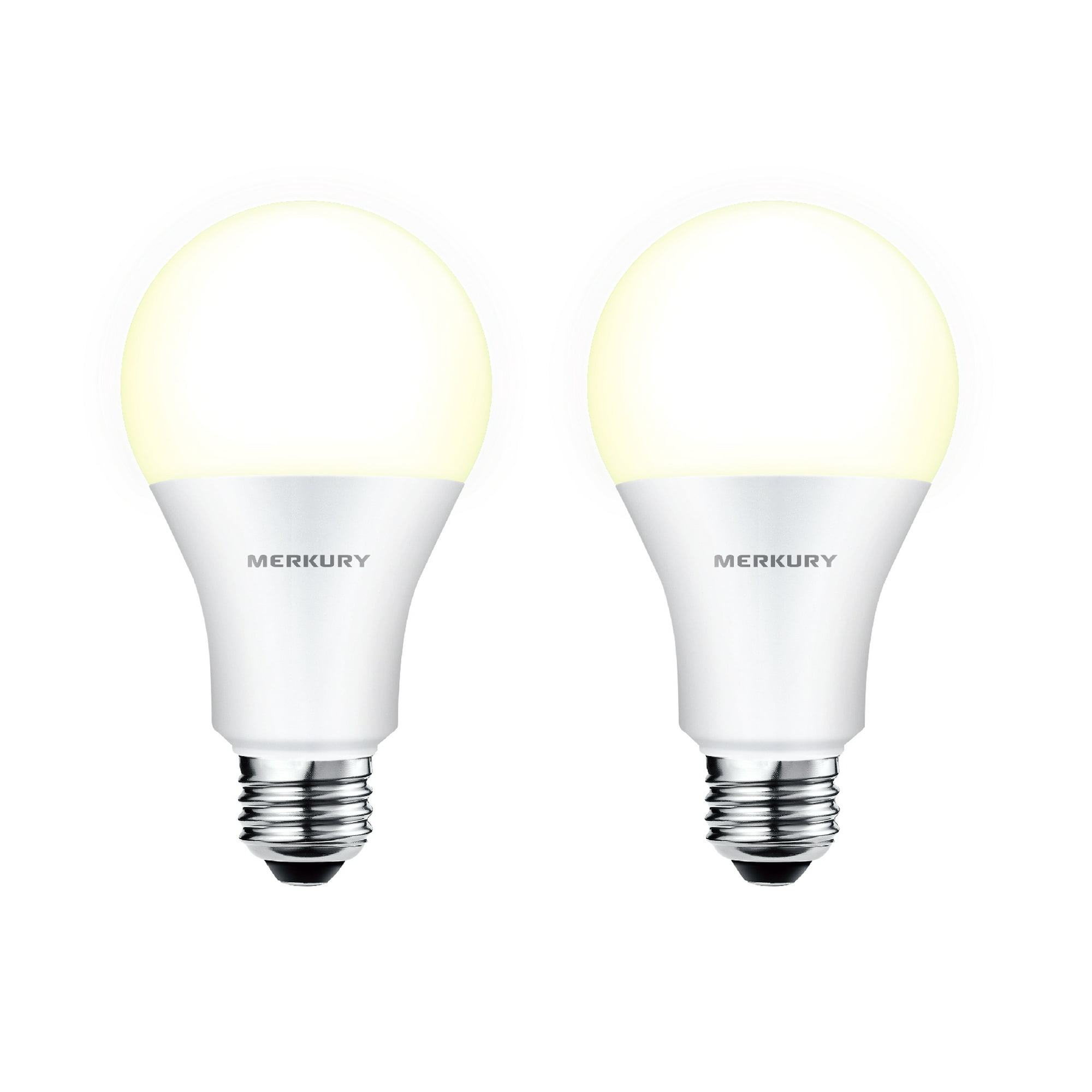 1-Pack 60W Dimmable White LED Merkury Innovations A19 Smart Light Bulb ™ LN